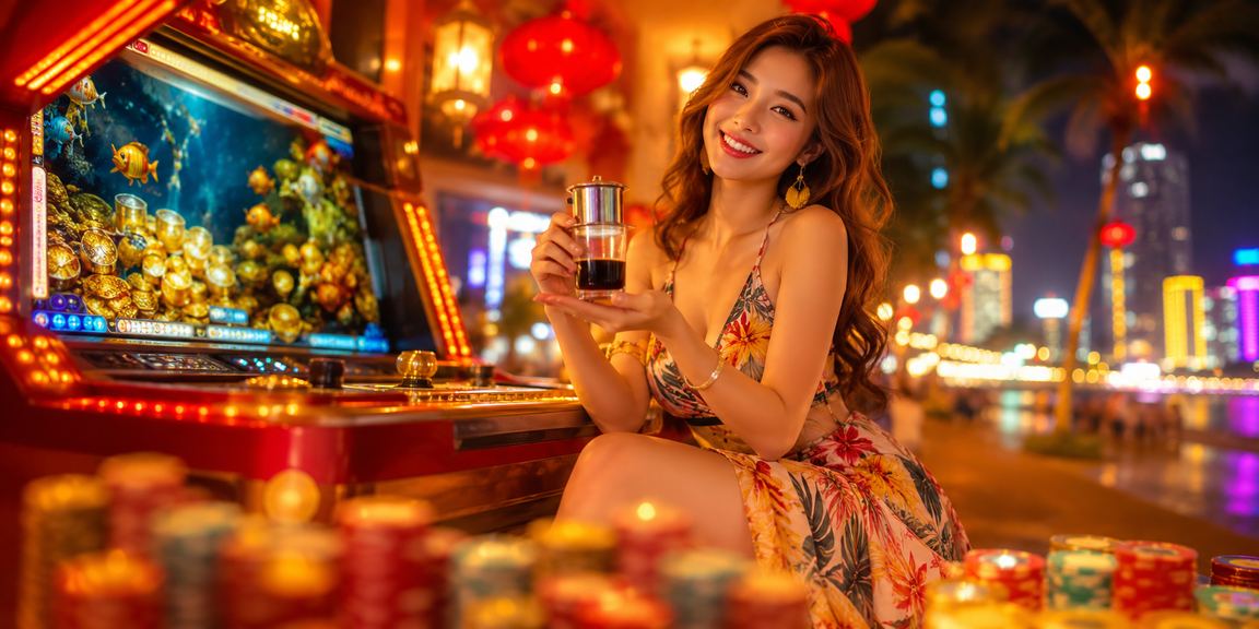 Người dùng Nha Trang tra cứu thông tin hỗ trợ cá cược trên điện thoại bên tách cà phê